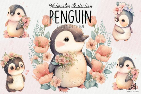 Evaluating Watercolor Penguin Sublimation Design for Creative Projects