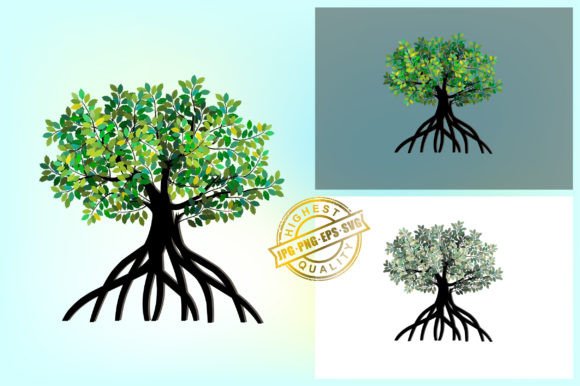 Mangroves: The Vital Ecosystem and Its Power in Circular Logo Design