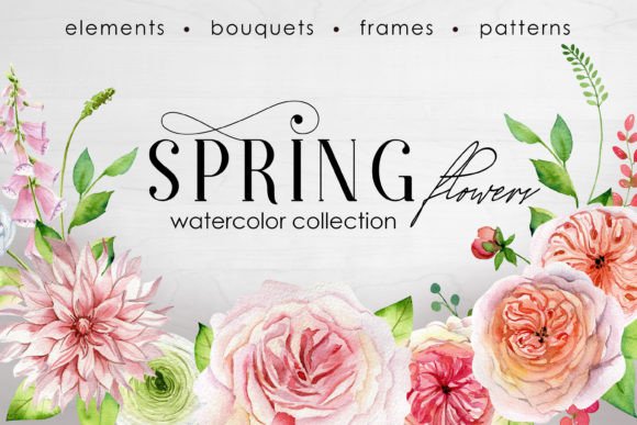 Strategic Design Decisions with the Watercolor Roses Floral Collection