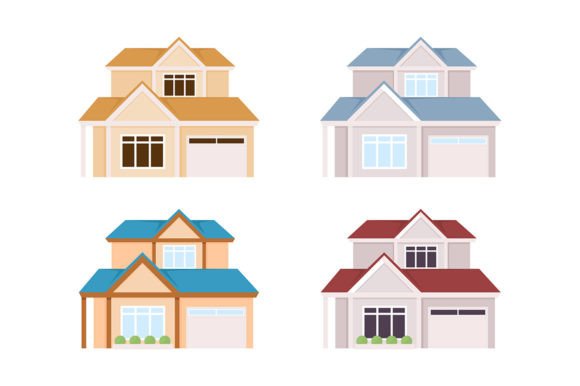 Strategic Visual Planning with the Suburban House Objects Set