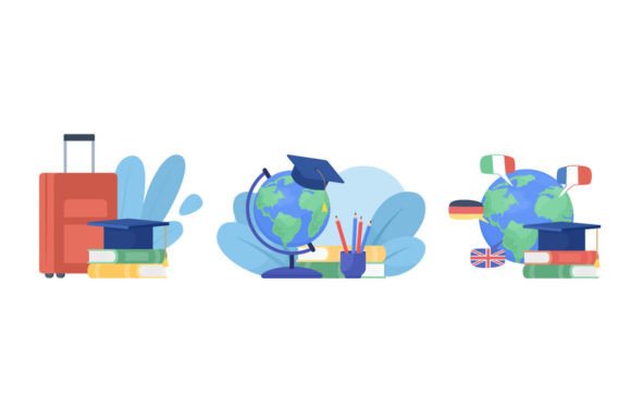 Studying Equipments: Practical Visual Assets for Modern Education Design