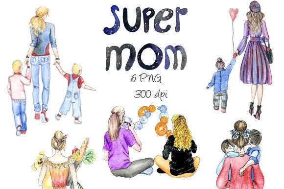 Watercolor Clipart Super Mom: A Creative Guide