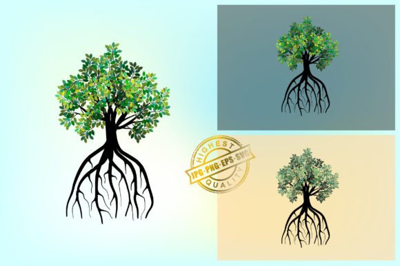 Why Mangrove Tree Logos in Circular Frames Work for Modern Brands
